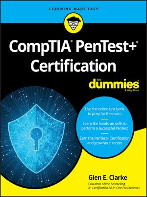 cover image of CompTIA PenTest+ Certification For Dummies